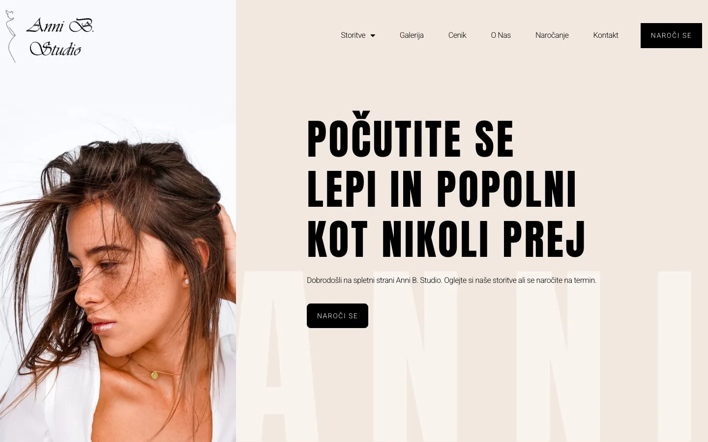 Anni B Studio website