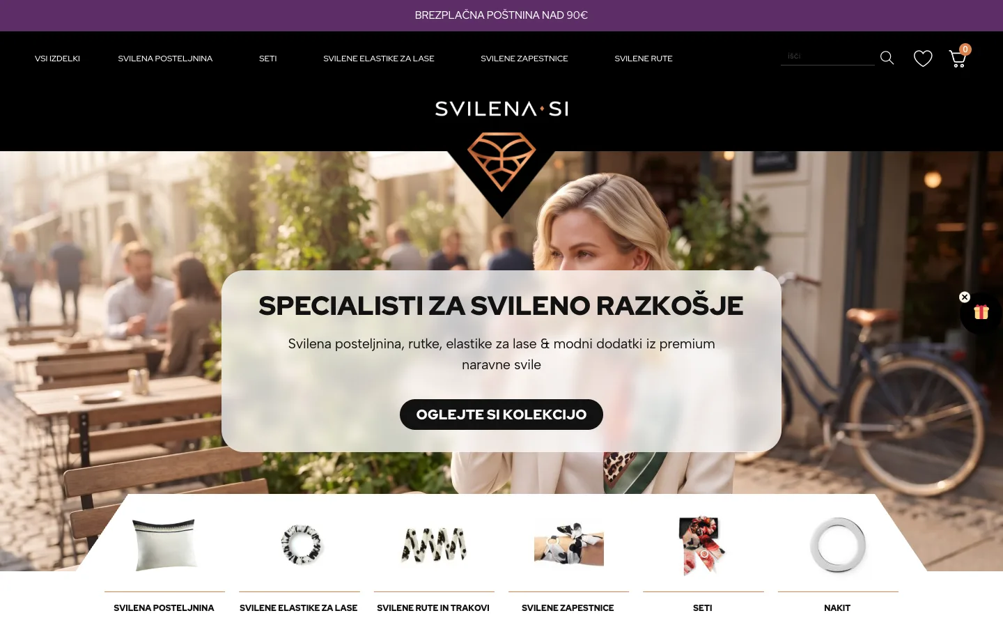 Spletna trgovina Svilena.si